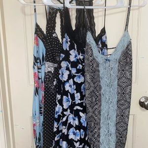 Four night gowns